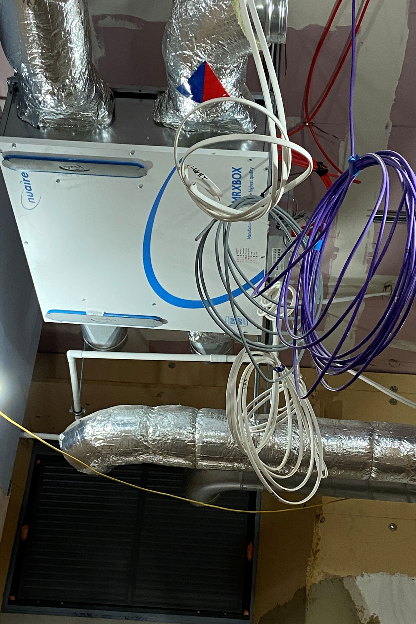 Also in Gateway Lodge, you can see the heat recovery units in the ventilation system. The new windows and heat recovery units will also contribute to our improved eco-performance