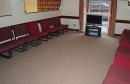 Gallery lounger with TV & DVD