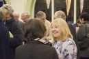 Enjoying refreshments