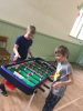 A bit of table football