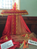 One of the displays in the church